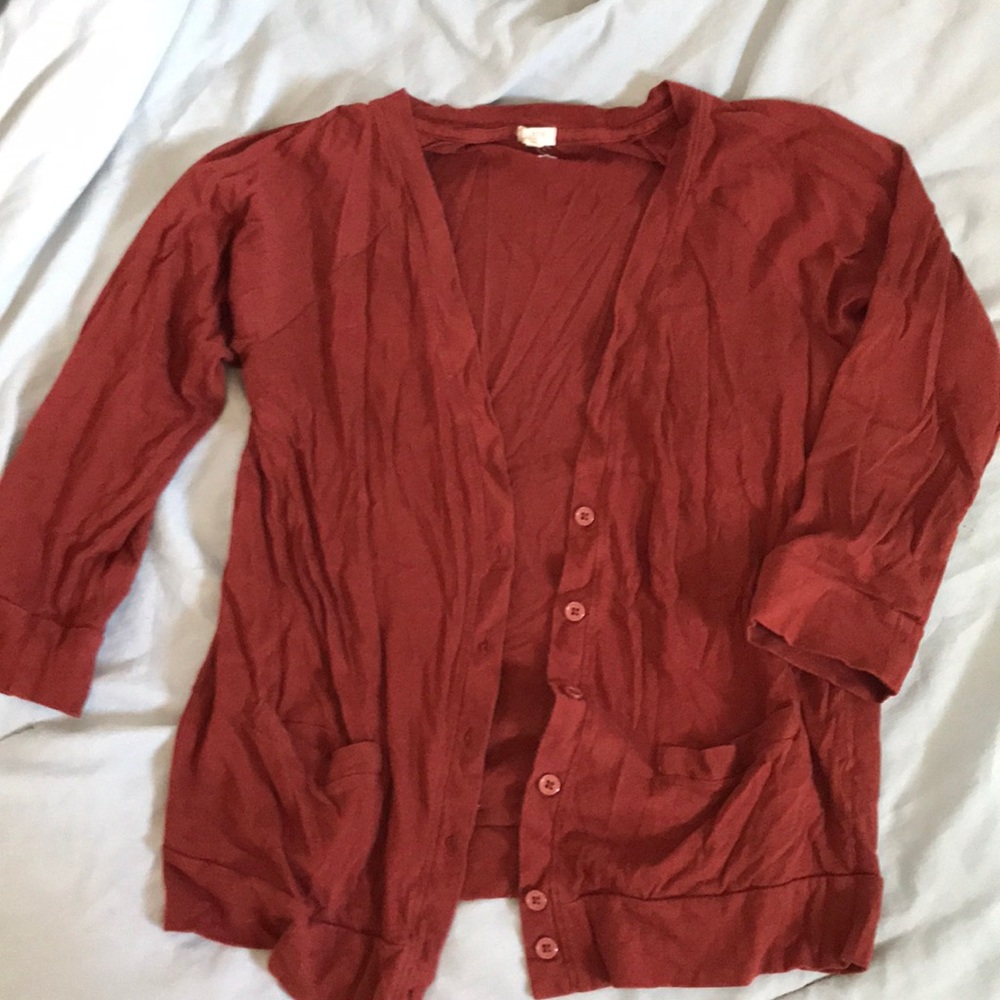3/4 sleeve cardigan